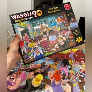 Wasgij Original Jigsaw Puzzle 36 - New Year Resolutions